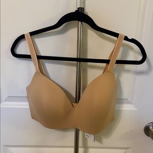 Knix Wingwoman Bra No Underwire Seamless Tan Bra